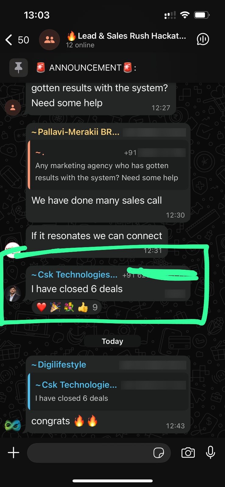 Client result screenshot 6